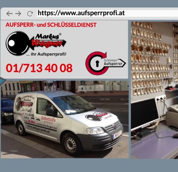 Aufsperrprofi Markus Wagner
